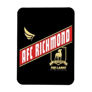 Ted Lasso AFC Richmond Athletic Banner Magnet