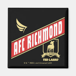 Ted Lasso AFC Richmond Athletic Banner Magnet