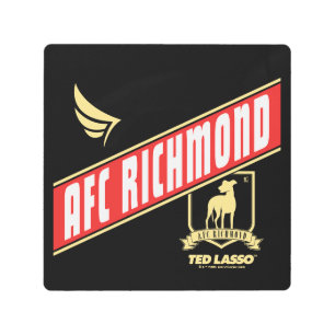 Ted Lasso AFC Richmond Athletic Banner Metal Print