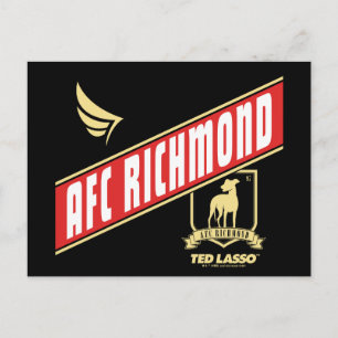 Ted Lasso AFC Richmond Athletic Banner Postcard
