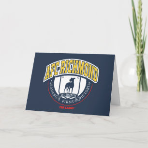 Ted Lasso   AFC Richmond Athletic Circle Badge Card