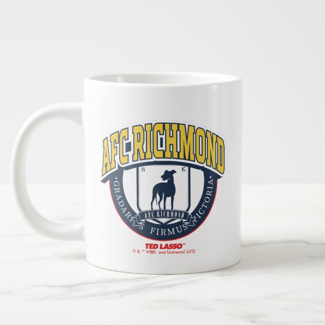 Ted Lasso | AFC Richmond Athletic Circle Badge Giant Coffee Mug (Left)