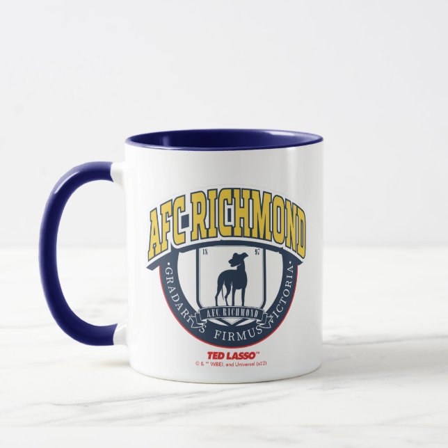 Ted Lasso | AFC Richmond Athletic Circle Badge Mug (Left)