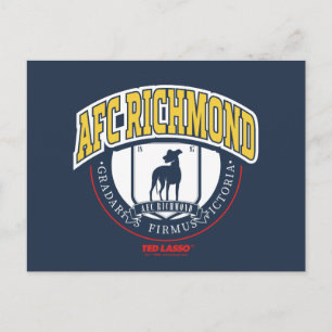 Ted Lasso   AFC Richmond Athletic Circle Badge Postcard