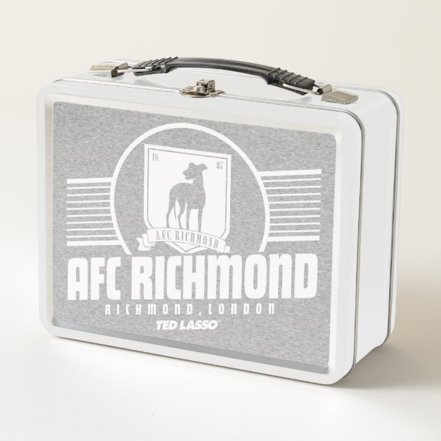 Ted Lasso | AFC Richmond Athletic Stripe Graphic Metal Lunch Box (Front)