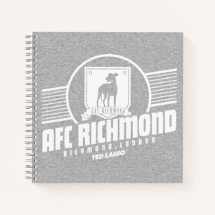 Ted Lasso AFC Richmond Athletic Stripe Graphic Notebook