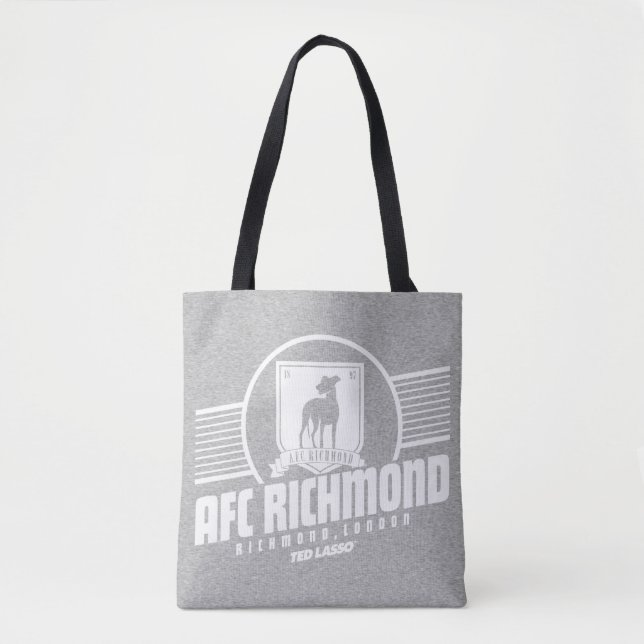 Ted Lasso | AFC Richmond Athletic Stripe Graphic Tote Bag (Front)