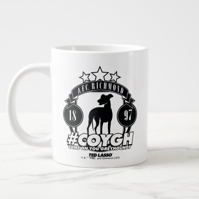 Ted Lasso | AFC Richmond #COYGH Giant Coffee Mug (Left)