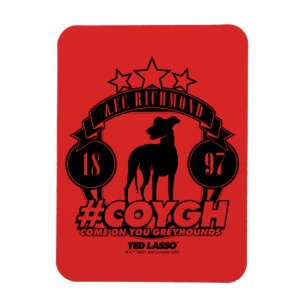 Ted Lasso AFC Richmond #COYGH Magnet