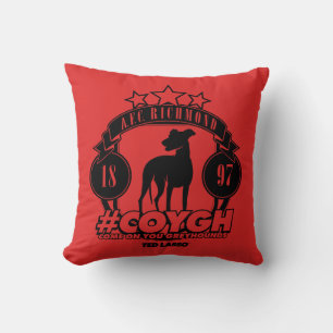 Ted Lasso   AFC Richmond #COYGH Throw Pillow