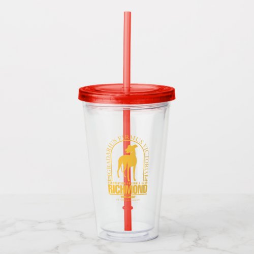 Ted Lasso  AFC Richmond Gold Arched Logo Acrylic Tumbler