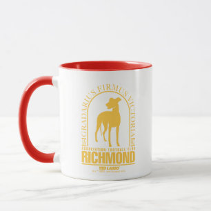 Ted Lasso AFC Richmond Gold Arched Logo Mug