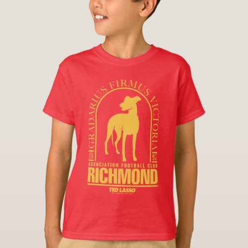 Ted Lasso  AFC Richmond Gold Arched Logo T_Shirt