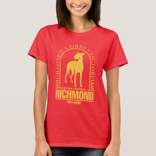 Ted Lasso  AFC Richmond Gold Arched Logo T_Shirt