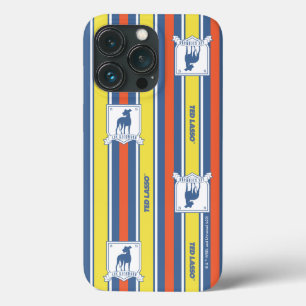 Ted Lasso AFC Richmond Logo Stripe Pattern iPhone 13 Pro Case