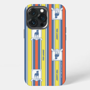 Ted Lasso AFC Richmond Logo Stripe Pattern iPhone 13 Pro Case