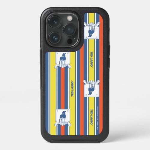 Ted Lasso  AFC Richmond Logo Stripe Pattern iPhone 13 Pro Case