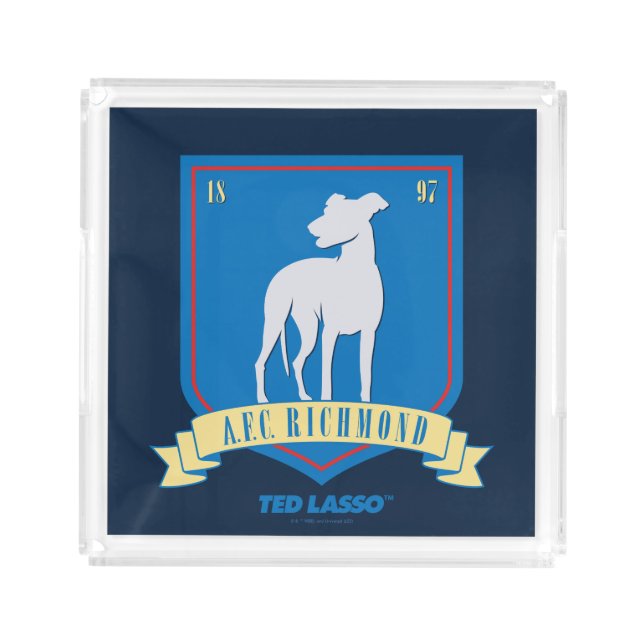 Ted Lasso | AFC Richmond Team Logo Acrylic Tray (Front)