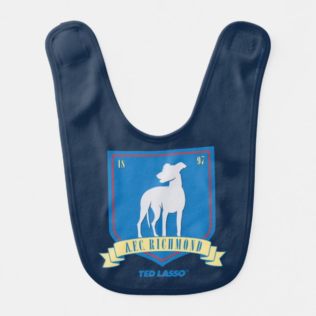 Ted Lasso | AFC Richmond Team Logo Baby Bib (Front)
