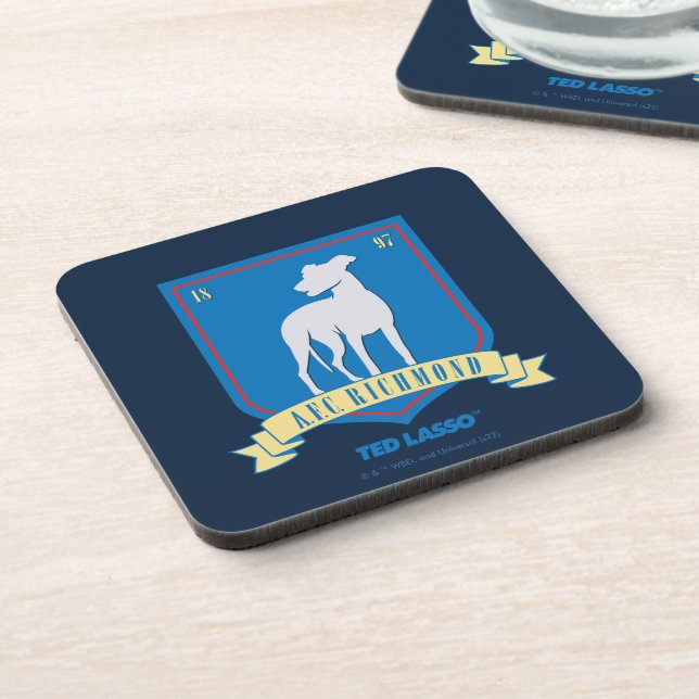Ted Lasso | AFC Richmond Team Logo Beverage Coaster (Left Side)