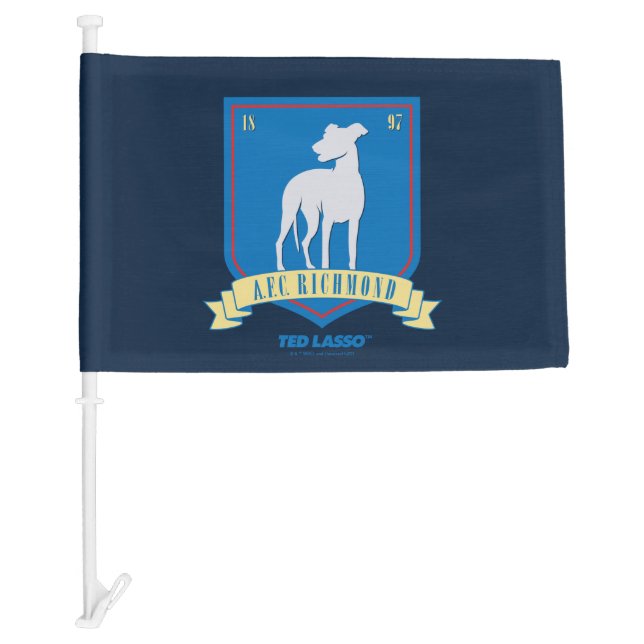 Ted Lasso | AFC Richmond Team Logo Car Flag (Front)
