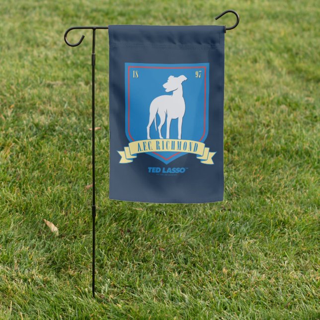 Ted Lasso | AFC Richmond Team Logo Garden Flag (In SItu)