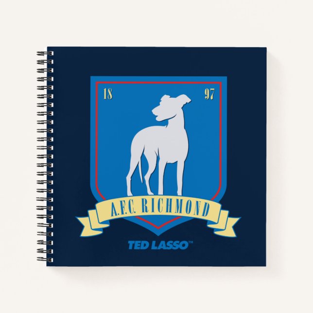 Ted Lasso | AFC Richmond Team Logo Notebook (Front)