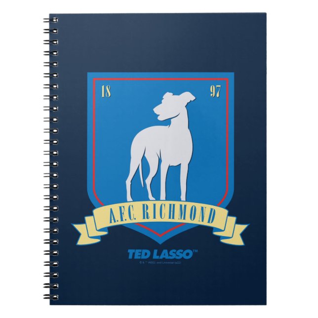 Ted Lasso | AFC Richmond Team Logo Notebook (Front)