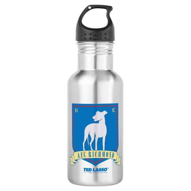 Ted Lasso | AFC Richmond Team Logo Stainless Steel Water Bottle (Front)