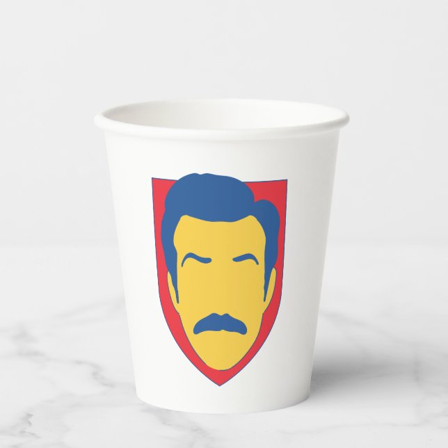 Ted Lasso Badge Paper Cups (Front)