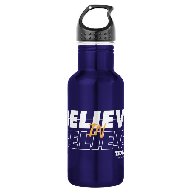 Ted Lasso | Believe in Believe Stainless Steel Water Bottle (Front)