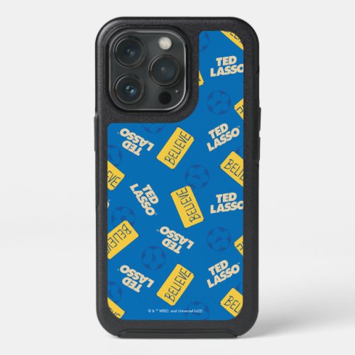Ted Lasso  Believe Sign and Ball Toss Pattern iPhone 13 Pro Case