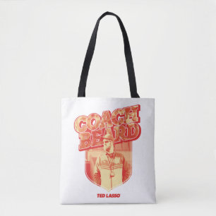 Ted Lasso Coach Beard Badge Tote Bag