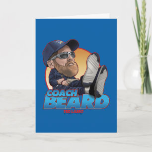 Ted Lasso Coach Beard Bobblehead Card