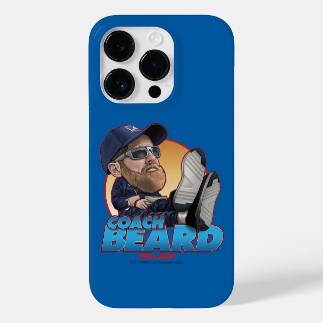 Ted Lasso | Coach Beard Bobblehead Case-Mate iPhone Case (Back)