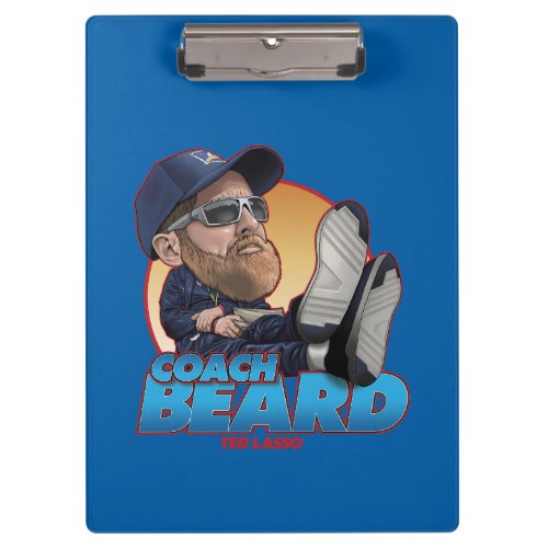 Ted Lasso  Coach Beard Bobblehead Clipboard
