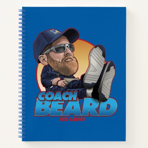 Ted Lasso  Coach Beard Bobblehead Notebook