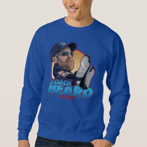 Ted Lasso  Coach Beard Bobblehead Sweatshirt