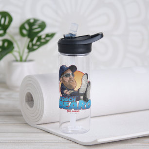 Ted Lasso Coach Beard Bobblehead Water Bottle