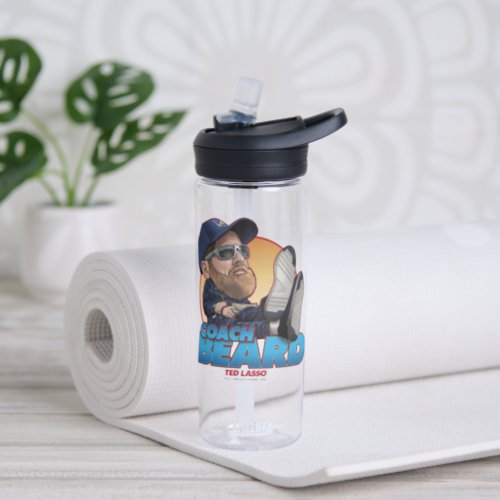 Ted Lasso  Coach Beard Bobblehead Water Bottle