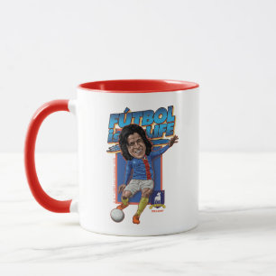 Ted Lasso Dani Rojas Bobblehad Mug