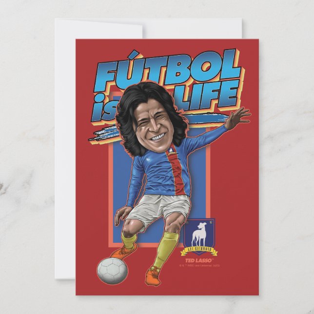 Ted Lasso | Dani Rojas Bobblehad Note Card (Front)
