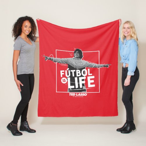 Ted Lasso  Dani Rojas Ftbol is Life Fleece Blanket