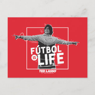Ted Lasso Dani Rojas Fútbol is Life Postcard