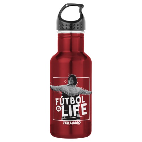 Ted Lasso  Dani Rojas Ftbol is Life Stainless Steel Water Bottle