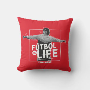 Ted Lasso   Dani Rojas Fútbol is Life Throw Pillow