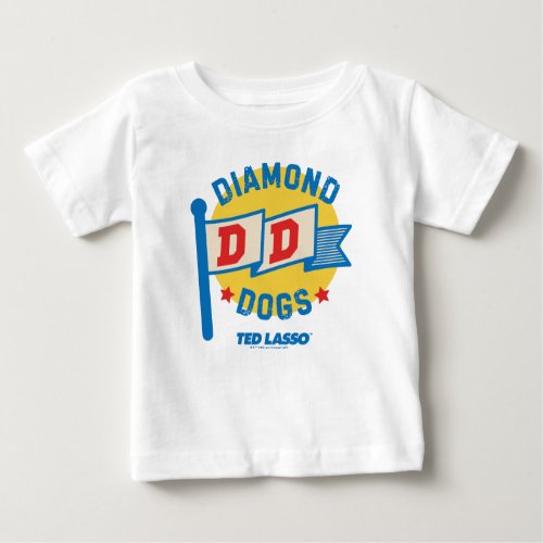Ted Lasso  Diamond Dogs Pennant Graphic Baby T_Shirt
