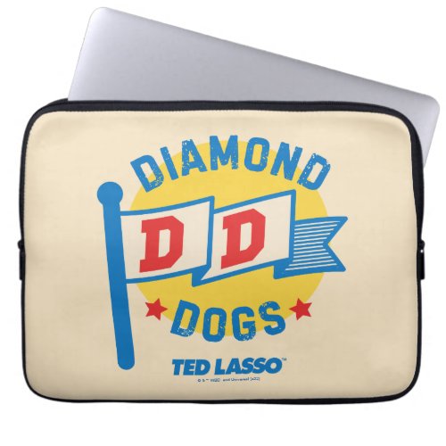 Ted Lasso  Diamond Dogs Pennant Graphic Laptop Sleeve