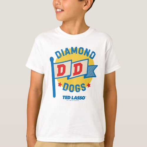 Ted Lasso  Diamond Dogs Pennant Graphic T_Shirt