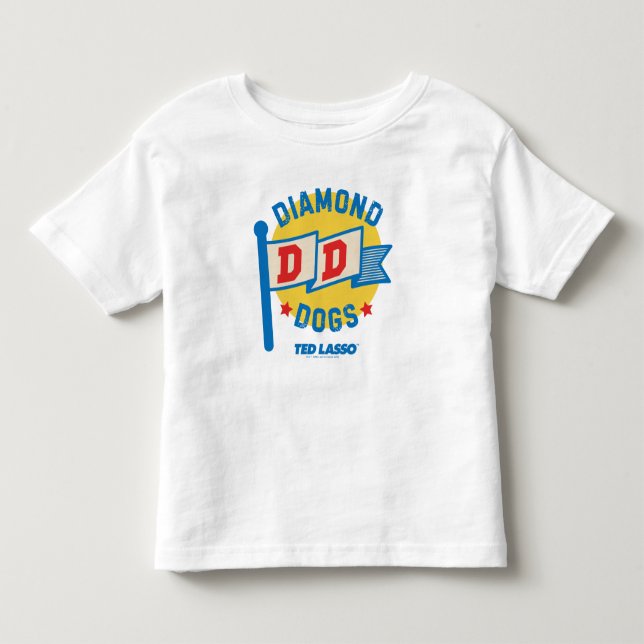 Ted Lasso | Diamond Dogs Pennant Graphic Toddler T-shirt (Front)